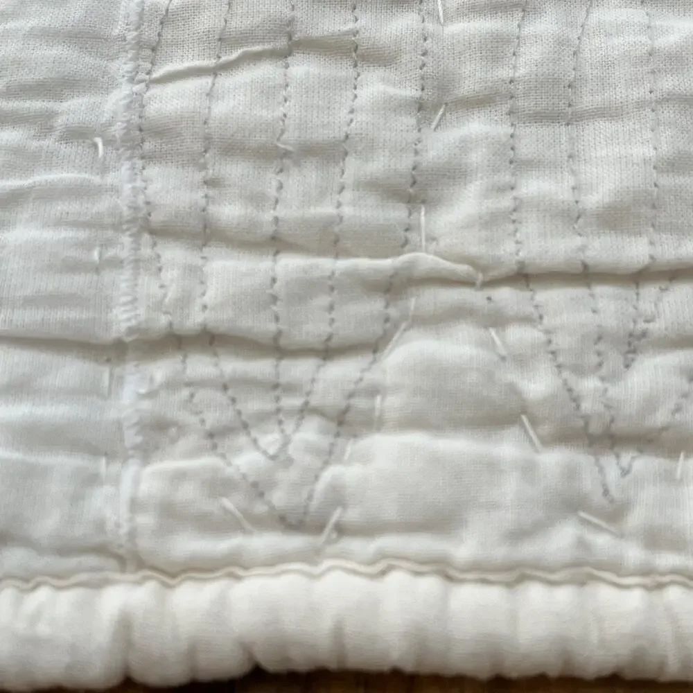Cotton Quilted Bedspread J+R Tree Embroidery Patchwork 70